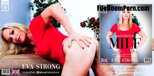 Mature.nl: Eva Strong (EU) (48) - Tattooed British MILF Eva Strong is a horny solo nympho that loves to play with her shaved pussy [FullHD/1080p/877 MB]