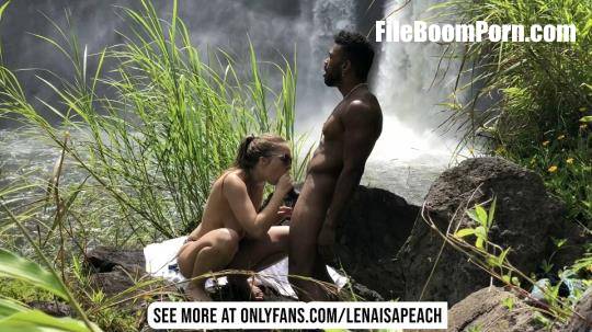 Lena Paul - Hawaiian Waterfall Sex. OnlyFans [FullHD/1080p/507 MB]
