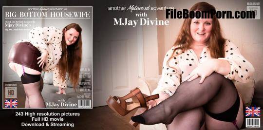Mature.nl: MJay Divine (EU) (35) - Masturbating BBW housewife MJay Divine with her big ass is very naughty when she's all by herself [FullHD/1080p/1.33 GB]