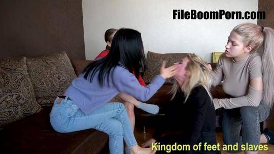 Kingdom Of Feet And Slaves: Annihilation of Astra by 3 cruel Dommes [FullHD/1080p/2.99 GB]