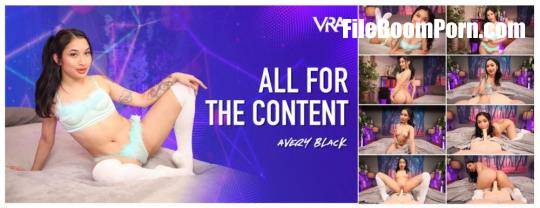 VRAllure: Avery Black - All For The Content [UltraHD 4K/4096p/6.13 GB]