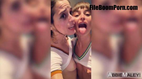 Riley Reid, Abbie Maley - Banana Sucking Sluts [SD/480p/282 MB]