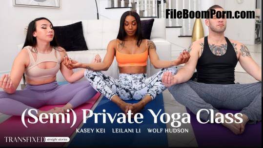 Wolf Hudson, Kasey Kei, Leilani Li - (Semi) Private Yoga Class [SD/544p/992 MB]