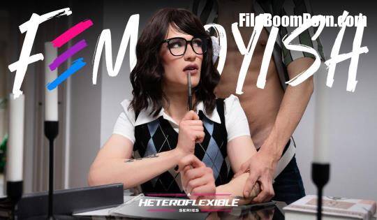 AdultTime, HeteroFlexible: Tootsy, Leo Louis - Young Buck Bends Over Femboy Nerd For Study Break [FullHD/1080p/630 MB]