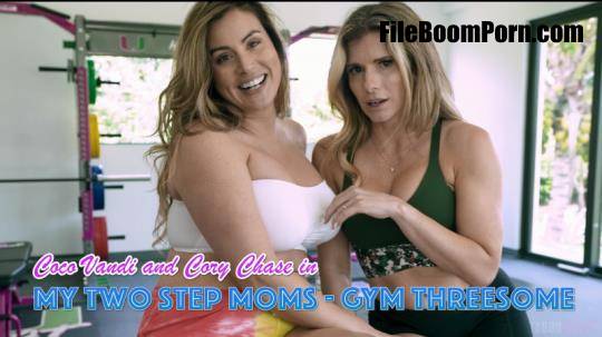 Cory Chase, Coco Vandi - My Two StepMoms' Gym Threesome NEW! [UltraHD 4K/2160p/2.58 GB]