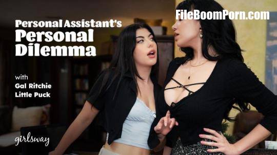 GirlsWay, AdultTime: Gal Ritchie, Little Puck - Personal Assistant's Personal Dilemma [UltraHD 4K/2160p/4.83 GB]