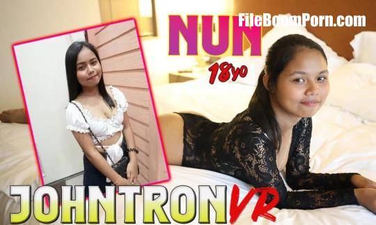 JohnTron VR, SLR: Nun - Supercute Thai Student Does Her First Porn [UltraHD 4K/2880p/3.59 GB]