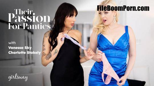 Vanessa Sky, Charlotte Stokely - Their Passion For Panties [UltraHD 4K/2160p/3.20 GB]