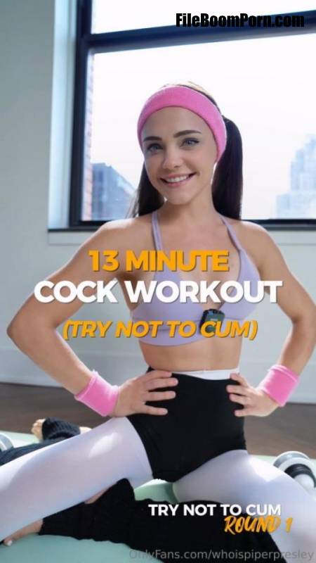 Piper Presley  - Guided JOI 13 minute Cock Workout Try not to cum [UltraHD 2K/1920p/782 MB]