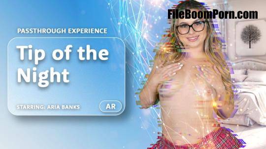 AR Porn, VRPorn: Aria Banks - Tip of the Night [Passthrough] [UltraHD 4K/4000p/16.4 GB]