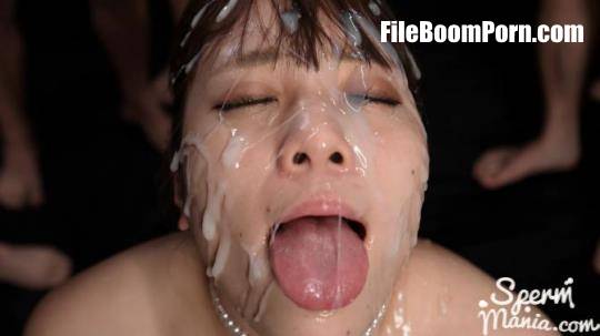 SpermMania: Aya Komatsu - Aya Komatsu's Sticky Bukkake Facial [FullHD/1080p/471 MB]