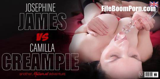 Mature.nl: Camilla Creampie (EU) (46), Josephine James (EU) (51) - Big tit MILFs Camilla Creampie and Josephine James have a lesbian affair and things got wet! [FullHD/1080p/988 MB]